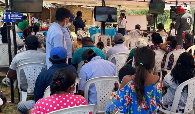 Socialización de proyecto con la comunidad